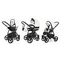 Детская коляска Esspero Newborn Lux 3 в 1, шасси Black Детская коляска Esspero Newborn Lux 3 в 1, шасси Black White — Фото