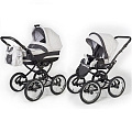 Детская коляска Esspero Classic 2 в 1, шасси Black Детская коляска Esspero Classic 2 в 1, шасси Black Light Check — Фото