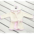 Детский халат Twinklbaby Fun Dry Мишки в подарочной упаковке, размеры на выбор Детский халат Twinklbaby Fun Dry Мишки в подарочной упаковке, размеры на выбор (92 Светло-бежевый c розовыми ушками) — Фото