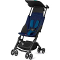 Детская прогулочная коляска GB Pockit + (sea port blue
						
					) — Фото