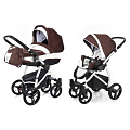 Детская коляска Esspero Newborn Lux 2 в 1, шасси Grey Chocсo — Фото