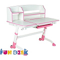 Растущая парта FunDesk Amare II Растущая парта FunDesk Amare II pink — Фото