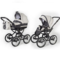 Детская коляска Esspero Classic 2 в 1, шасси Black Детская коляска Esspero Classic 2 в 1, шасси Black Grey Carbon — Фото