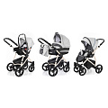 Детская коляска Esspero Newborn Lux 3 в 1, шасси Beige Grey Carbon — Фото