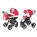 Детская коляска Esspero I-Nova 3 в 1, шасси Black Детская коляска Esspero I-Nova 3 в 1, шасси Black Red Lux — Фото