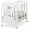 Детская кроватка Erbesi I Love Hugs Детская кроватка Erbesi I Love Hugs Glossy White — Фото