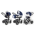 Детская коляска Esspero Discovery 3 в 1, шасси White Детская коляска Esspero Discovery 3 в 1, шасси White Navy Lux — Фото