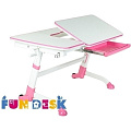 Растущая парта FunDesk Amare Растущая парта FunDesk Amare pink — Фото
