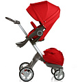 Детская коляска Stokke Xplory V5 2 в 1 Детская коляска Stokke Xplory V5 2 в 1 Red — Фото