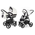 Детская коляска Esspero Newborn Lux 2 в 1, шасси Chrome White — Фото