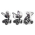 Детская коляска Esspero Discovery 3 в 1, шасси White Детская коляска Esspero Discovery 3 в 1, шасси White Grey — Фото