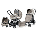 Детская коляска Peg-Perego Book Plus Completo 3 в 1, шасси Jet (Versilia
						
					) — Фото