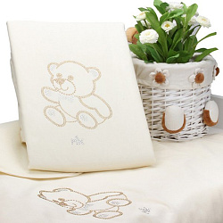 Детский плед одеяло  Makkaroni Kids NUOVITA Orsetti