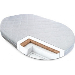 Овальный детский матрац Alis Садко, трикотаж