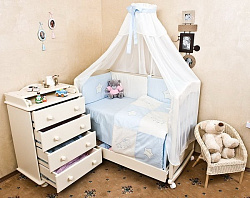 Комплект белья Makkaroni Kids Лунная соната 7 предметов