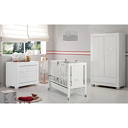 Комплект Micuna Neus Lux №6: кроватка 140 х 70 см + комод + шкаф