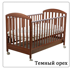 Детская кроватка Papaloni Санта колесо