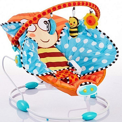 BR245 Детский шезлонг Bambola Piano Бабочка