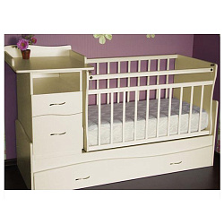 Детская кроватка Островок уюта Чунга-Чанга (поперечный маятник)