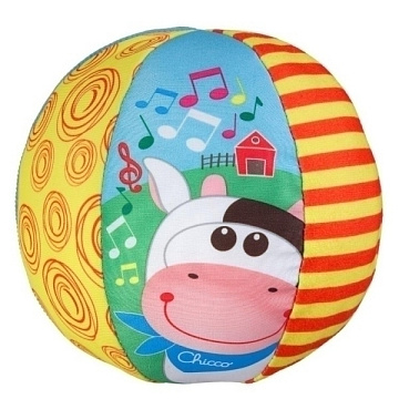 Мягкая игрушка Chicco Музыкальный Мячик
