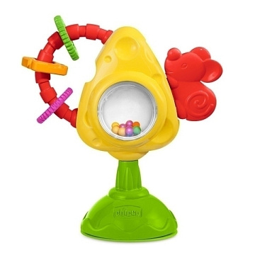 Игрушка для стульчика Chicco Мышка с сыром и крекерами 5832