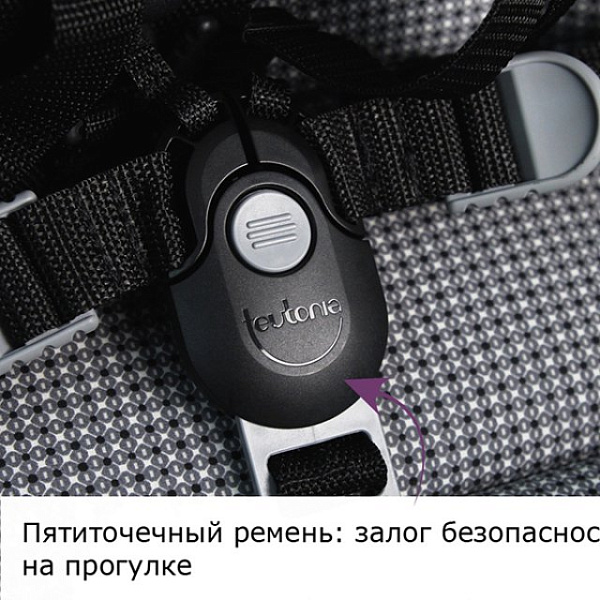 Детская коляска Teutonia Mistral Primus V4 Graphite 2 в 1 WHL3 фото 11