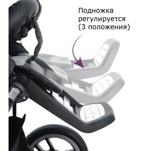 Детская коляска Teutonia Mistral Primus V4 Graphite 2 в 1 WHL3 фото 8