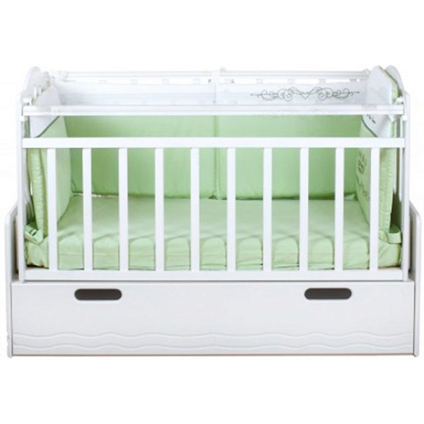 Автоматическая детская кроватка Daka baby Дака Беби Укачай-ка 3 фото 1