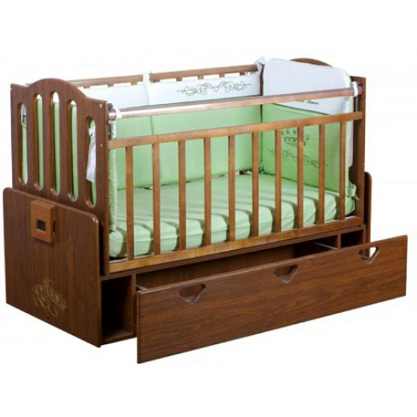 Автоматическая детская кроватка Daka baby Дака Беби Укачай-ка 3 фото 6