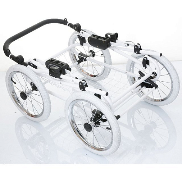 Детская коляска Lonex Classic Retro R-White  3 в 1 фото 5