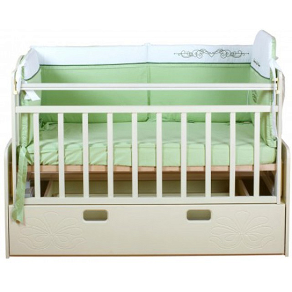 Автоматическая детская кроватка Daka baby Дака Беби Укачай-ка 3 фото 3
